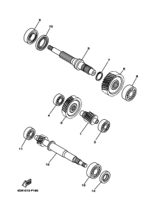 YP250 トランスミツシヨン