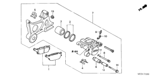  Задний суппорт