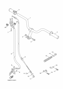 BX50S ｽﾃｱﾘﾝｸﾞﾊﾝﾄﾞﾙ & ｹｰﾌﾞﾙ