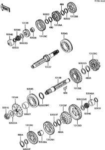 ZX900 Трансмиссия