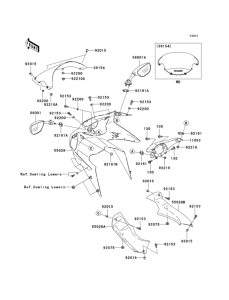 ZX600 Обтекатели