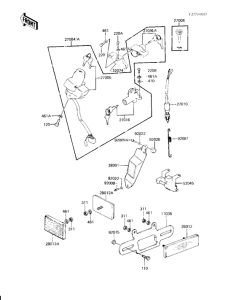 KZ1000 Замок зажикания