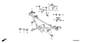 GL1800 (ABS) Кронштейн крепления 