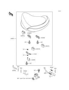 KZ1000 Сиденье