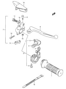 TS50 Right handle switch
