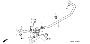 VFR800 Воздушный клапан всасывания