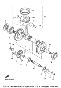  Коленчатый вал и Поршень