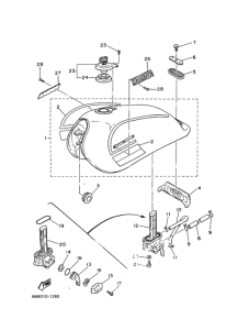 XJ400D ﾌﾕｴﾙﾀﾝｸ