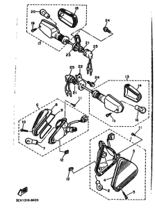 FJ1200 FJ1200A Проблесковый световой сигнал