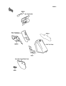 KMX125 Decals(ebony)(kmx125-a8)