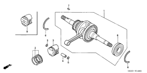 NPS50 Вал коленчатый