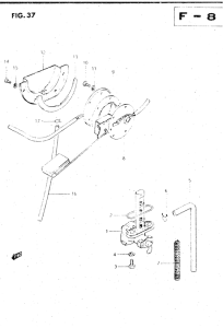 GS500 Топливный кран