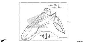  Переднее крыло