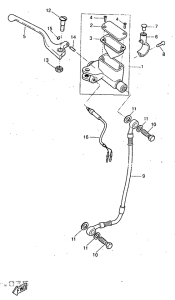 DT50R Главный тормозной цилиндр