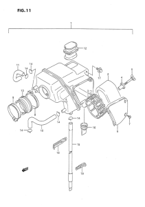 DR650 Воздухоочиститель