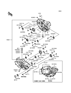  Картер двигателя