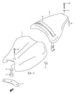 RGV250 Пружина