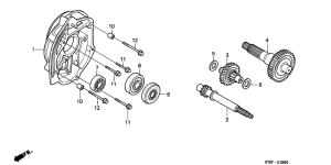 PK50S Трансмиссия