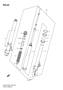 GSX-R1000 Передняя вилка