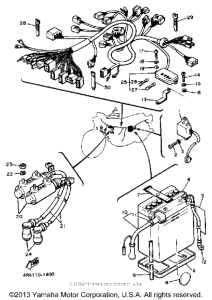 XS400SJ Электрика