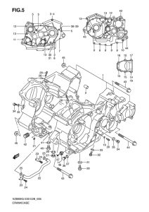 VZ800 Картер двигателя