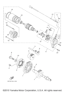 XV1900CU Стартер