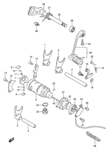 DF200 Переключение передач