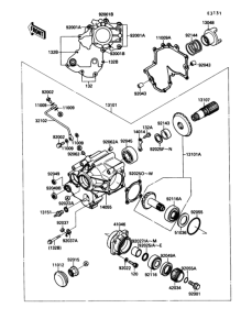 VN1500 Front bevel gear(1 / 2)