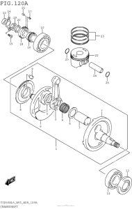 TU250 Коленвал