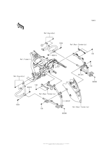 VN1700 Saddlebags (Side Bag Bracket)