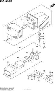  Rear Combination Lamp (Dr650Sel6 E28)
