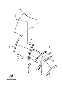 XT660R 25KW Cowling comp