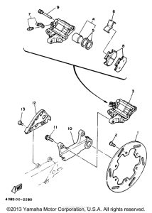  Задний суппорт
