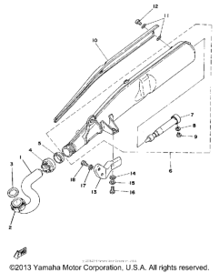 LB80_3D - 1977 Выхлопная система