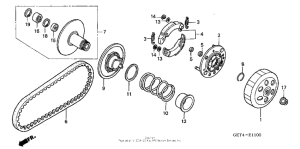 CHF50A Вариатор