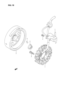DR350 Зажигание