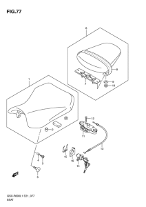 GSX-R600 Пружина