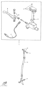 CW50RS Главный тормозной цилиндр