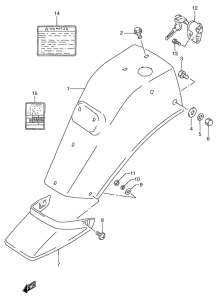 RC50 Заднее крыло