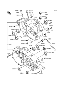  Картер двигателя