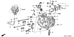 NSS250 Головка цилиндров