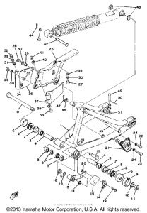 IT400F Rear arm-chain case
