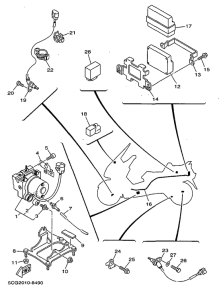 YP250A Электрика 3