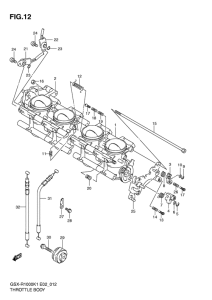 GSX-R1000 Дроссель