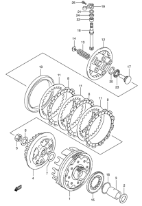 VL125 Бендикс