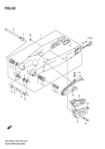 RM-Z450 Маятник задний