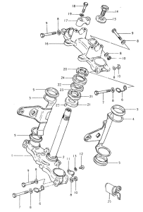 SP400 Траверса нижняя
