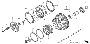 VFR800 Бендикс