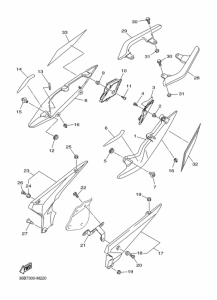 XJ6N Боковая крышка