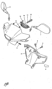 CW50RSX Обтекатель 1